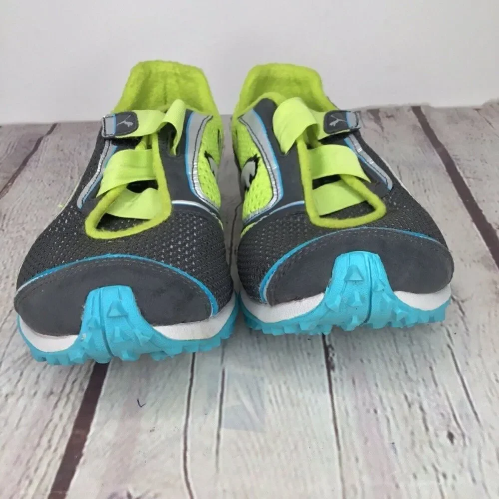 Puma Sport Lifestyle Women’s Green/White Running Athletic Shoes Size 7.5‎